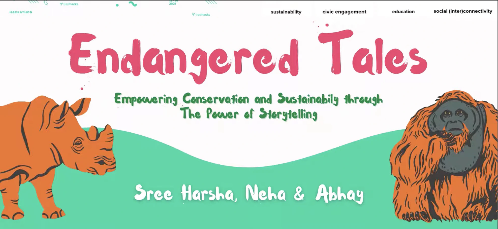 Endangered Tales generative AI comics for biodiversity conservation